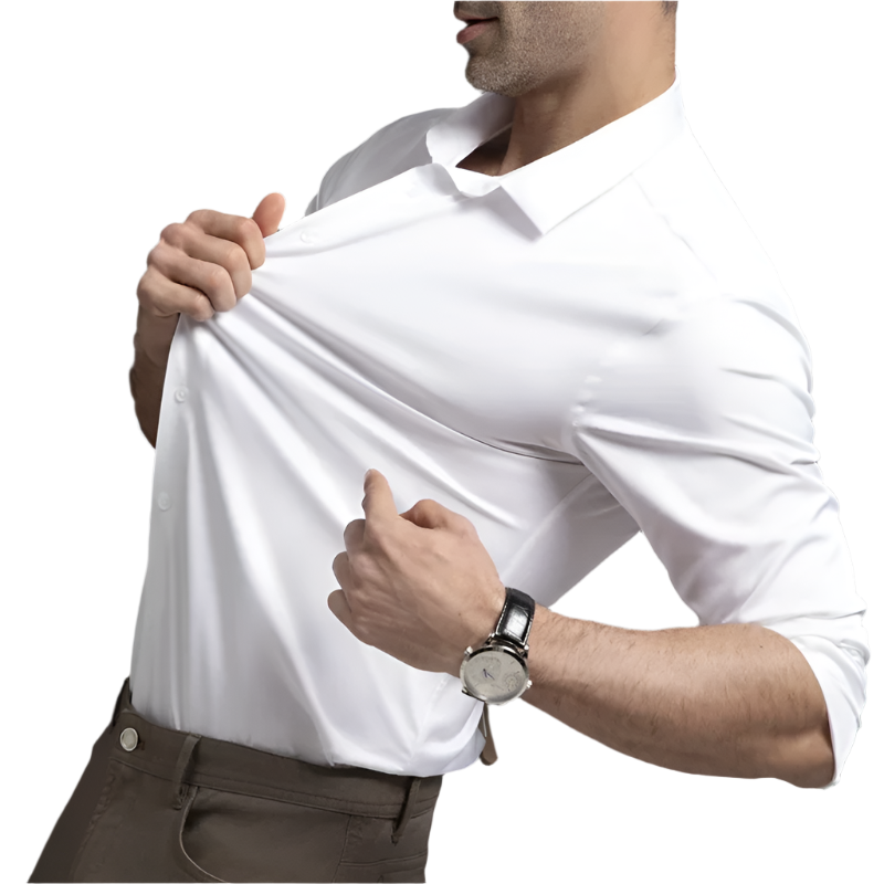 Wrinkle-Resistant Silk Shirt