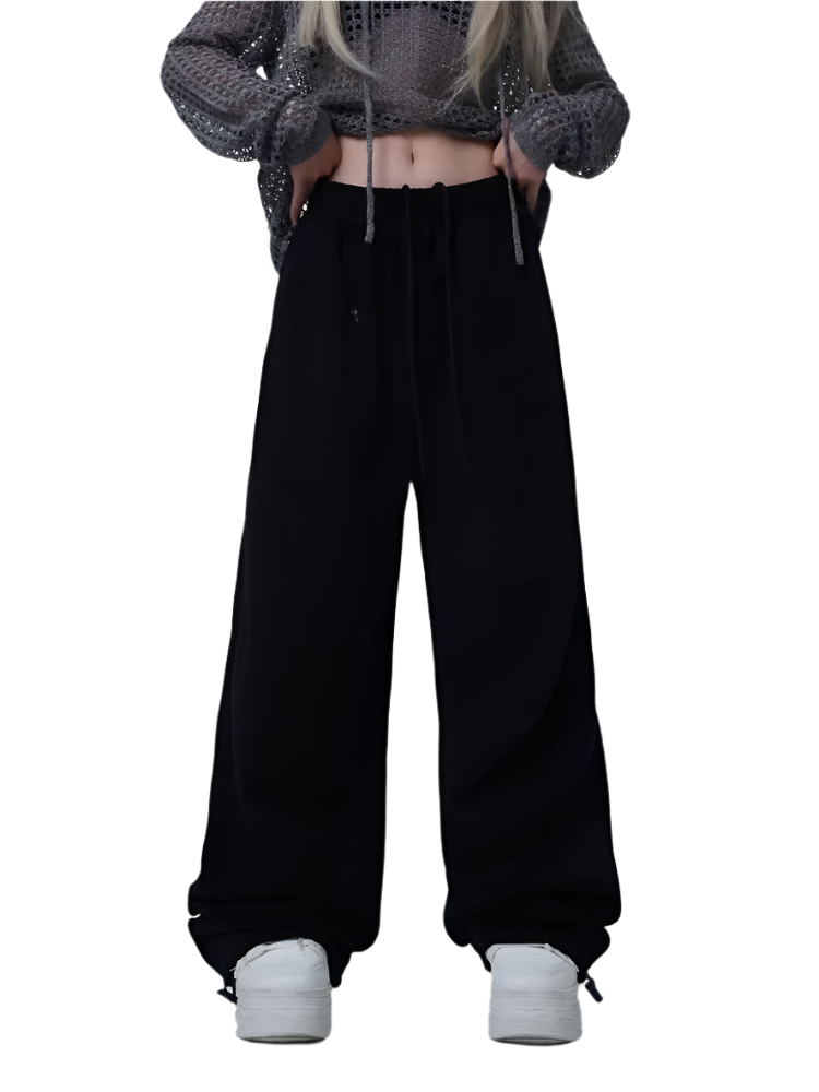 Elegant High-Waisted Oversized Pants