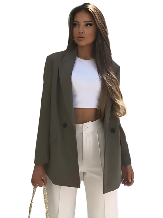 Women's Double-Breasted Blazer