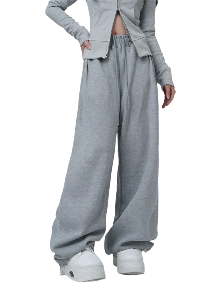 Elegant High-Waisted Oversized Pants