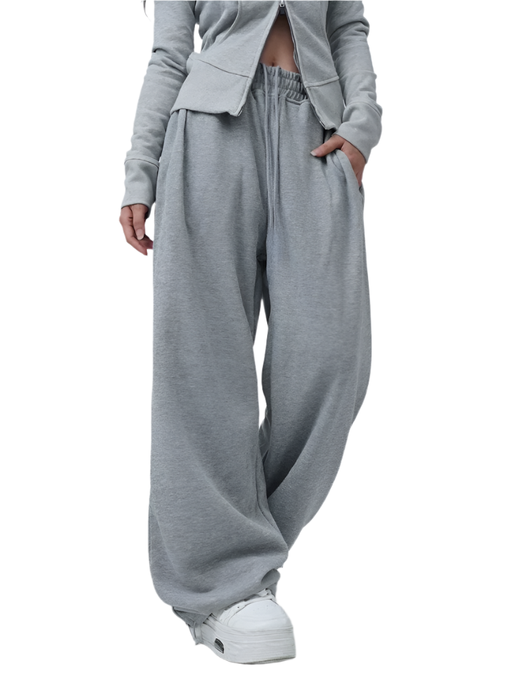 Elegant High-Waisted Oversized Pants